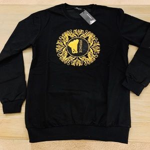Men’s Sweatshirt Versace, Black Color